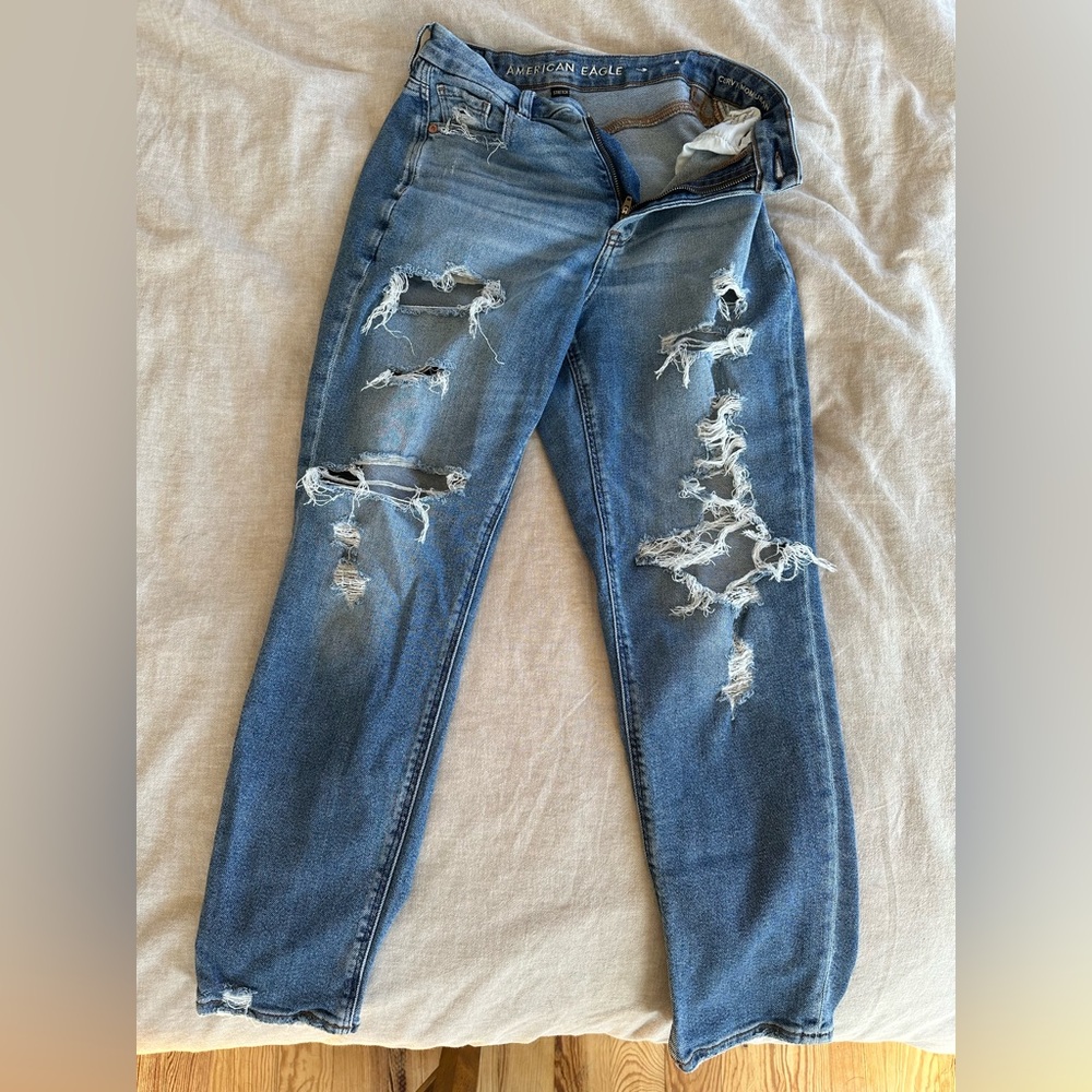 American Eagle Outfitters Stretch Curvy Mom Jean